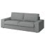 IKEA KIVIK КІВІК 3-місний диван, Tibbleby бежевий / сірий 49440597 494.405.97