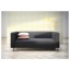 IKEA KLIPPAN КЛІППАН 2-місний диван, Kabusa темно-сірий 09251777 092.517.77