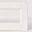 IKEA KOMPLEMENT КОМПЛЕМЕНТ Шухляда скляна фронтальна панель, білий, 50x58 см 30447023 304.470.23