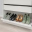 IKEA KOMPLEMENT КОМПЛЕМЕНТ Вставка для взуття для висувної полиці, світло-сірий, 100x35 cм 10446557 104.465.57