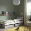 IKEA KRITTER КРИТТЕР Ліжко з рейковою основою, білий, 70x160 см 69185435 691.854.35