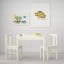 IKEA KRITTER КРИТТЕР Стіл дитячий, білий, 59x50 cм 40153859 401.538.59