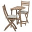 IKEA KUDDARNA КУДДАРНА Подушка на стілець, для саду, сірий, 36x32 см 10411082 104.110.82