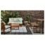 IKEA KUDDARNA КУДДАРНА Подушка спинки для садових меблів, для вулиці, бежевий, 62x44 cм 40411047 404.110.47