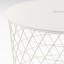 IKEA KVISTBRO КВІСТБРУ Столик із відділенням для зберігання, білий, 61 см 50322239 503.222.39