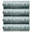 IKEA LADDA ЛАДДА Батарейка акумуляторна, HR06AA 1,2 В, 2450 мА/г 50504692 505.046.92