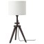 IKEA LAUTERS ЛАУТЕРС Лампа настільна, коричневий ясен / білий 00404906 004.049.06