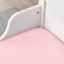 IKEA LEN ЛЕН Простирадло на резинці, рожевий, 80x165 см 70465294 704.652.94