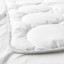 IKEA LENAST ЛЕНАСТ Ковдра для дитячого ліжка, білий / сірий, 110x125 см 70373058 703.730.58