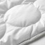 IKEA LENAST ЛЕНАСТ Ковдра для дитячого ліжка, білий / сірий, 110x125 см 70373058 703.730.58