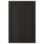 IKEA LERHYTTAN ЛЕРХЮТТАН Дверцята для кутової підлогової шафи, чорна морилка, 25x80 см 10356066 103.560.66