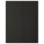 IKEA LERHYTTAN ЛЕРХЮТТАН Облицювальна панель, чорна морилка, 62x80 см 10356090 103.560.90