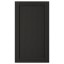 IKEA LERHYTTAN ЛЕРХЮТТАН Фронтальна панель посудомийної машини, чорна морилка, 45x80 см 00356076 003.560.76