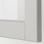 IKEA METOD МЕТОД Навісна шафа, білий / Lerhyttan світло-сірий, 40x100 см 79459199 794.591.99