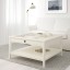 IKEA LIATORP ЛІАТОРП Журнальний столик, білий / скло, 93x93 см 50087072 500.870.72