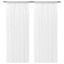 IKEA LILLEGERD ЛІЛЕГЕРД Гардини, 2 шт., білий листя, 145x300 см 00464783 004.647.83