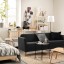 IKEA LINANÄS ЛІНАНЕС 3-місний диван, Vissle темно-сірий 20512245 205.122.45