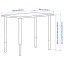 IKEA LINNMON ЛІННМОН / OLOV ОЛОВ Письмовий стіл, під білений дуб / білий, 100x60 см 69416346 694.163.46