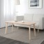 IKEA LISABO ЛІСАБО Журнальний столик, ясеневий шпон, 118x50 cм 70297658 702.976.58