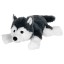IKEA LIVLIG ЛІВЛІГ Іграшка м’яка, собака / сибірський хаскі, 26 см 90414270 904.142.70