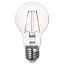 IKEA LUNNOM Світлодіодна LED лампочка E27 150 люмен, куля прозора 90539345 905.393.45