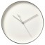 IKEA MALLHOPPA МАЛЛЬХОППА Годинник настінний, сріблястий, 35 см 40474501 404.745.01