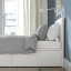 IKEA MALM МАЛЬМ Ліжко з 2 шухлядами, білий / Ліндбаден, 90x200 см 39495000 394.950.00