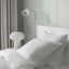 IKEA MALM МАЛЬМ Ліжко з 2 шухлядами, білий / Leirsund, 90x200 см 69032720 690.327.20