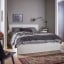 IKEA MALM МАЛЬМ Ліжко двоспальне з підйомним механізмом, білий, 140x200 см 90404799 904.047.99