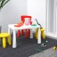 IKEA MAMMUT МАММУТ Стіл дитячий, для дому / вулиці білий, 77x55 см 50365177 503.651.77