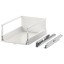 IKEA EXCEPTIONELL ЕКСЕПТІОНЕЛЛЬ Висока шухляда з натискним механізмом, білий, 40x60 см 30447805 304.478.05