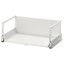 IKEA EXCEPTIONELL ЕКСЕПТІОНЕЛЛЬ Висока шухляда з натискним механізмом, білий, 60x37 см 10447806 104.478.06