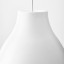 IKEA MELODI МЕЛОДІ Підвісний світильник, білий, 38 см 10386539 103.865.39