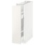 IKEA METOD МЕТОД Шафа підлогова / з висувним внутрішнім елементом, білий / Veddinge білий, 20x60 см 09164879 091.648.79