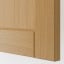 IKEA METOD Висока шафа для холодильника / морозильника, білий / дуб Forsbacka, 60x60x140 см 79509439 795.094.39