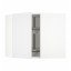 IKEA METOD МЕТОД Кутова настінна шафа з каруселлю, білий / Stensund білий, 68x60 см 39409205 394.092.05