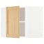 IKEA METOD Кутова настінна шафа з полицями, білий / дуб Forsbacka, 68x60 см 99509320 995.093.20