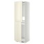 IKEA METOD МЕТОД Висока шафа для холодильника / морозильника, білий / Bodbyn кремовий, 60x60x200 см 69925536 699.255.36
