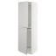 IKEA METOD МЕТОД Висока шафа для холодильника / морозильника, білий / Lerhyttan світло-сірий, 60x60x200 см 09274458 092.744.58
