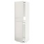 IKEA METOD МЕТОД Висока шафа для холодильника / морозильника, білий / Ringhult світло-сірий, 60x60x200 см 09142726 091.427.26
