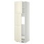 IKEA METOD МЕТОД Висока шафа для холодильника, білий / Bodbyn кремовий, 60x60x200 см 29458630 294.586.30