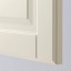 IKEA BODBYN БУДБІН Дверцята для кутової підлогової шафи, кремовий, 25x80 см 40205486 402.054.86