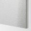 IKEA VÅRSTA ВОРСТА Фронтальна панель для шухляди антрацит, нержавіюча сталь, 40x20 см 60410594 604.105.94