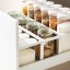 IKEA METOD МЕТОД / MAXIMERA МАКСІМЕРА Підлогова шафа з шухлядами, білий / Bodbyn сірий, 60x60 см 79914009 799.140.09