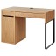 IKEA MICKE МІККЕ Письмовий стіл, імітація дуба, 105x50 см 40351741 403.517.41
