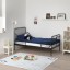IKEA MINNEN МІННЕН Розсувне ліжко, чорний, 80x200 см 39124622 391.246.22