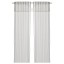 IKEA MOALISA МОАЛІСА Гардини, 2 шт., білий / чорний, 145x300 см 00499513 004.995.13