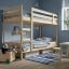 IKEA MYDAL МЮДАЛЬ Двоярусне ліжко, сосна, 90x200 см 00102452 001.024.52