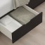 IKEA NORDLI Ліжко з контейнером і матрацом, 140x200 см 79537809 795.378.09