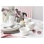 IKEA OFANTLIGT ОФАНТЛІГТ Тарілка десертна, білий, 22 см 00319017 003.190.17